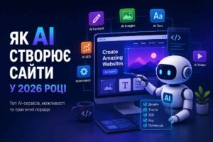 Як штучний інтелект створює сайти у 2026 році